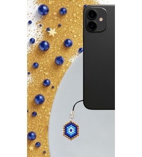 Miyuki Boncuk El Yapımı Nazar Boncuğu Telefon Çarmı - Charm 2