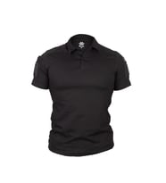 Taktikal Yaka Polo Mil-le Tişört (Siyah)
