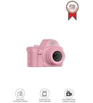Torima Dijital Fotoğraf Makineleri Video Mini Kamera 2K Video 128GB Destekli CMR42 Pembe