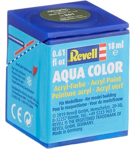 Revell - Su Bazlı Maket Boyası Zeytin Yeşil İpek 18 Ml (36361) (Krem)