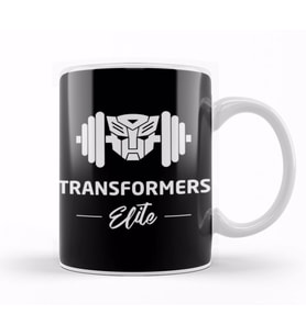 Transformers Gym 01 Kupa Bardak Porselen