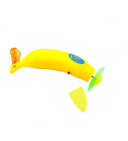 Taşınabilir Muz Şekilli Mini El Fanı – Pilli Serinletici Vantilatör 17 cm  Renkli Yaz Oyuncağı (Sarı)