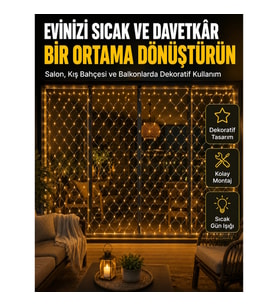 Mey İthalat® Gün Işığı Ağ LED ile Balkon ve Teraslarınıza Estetik Dokunuş