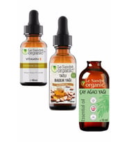 E Vitamini & Tatlı Badem Yağı & Çay Ağacı Yağı
