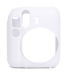 Instax Mini 12 Makine Uyumlu Beyaz Koruyucu Silikon Kılıf