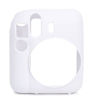 Instax Mini 12 Makine Uyumlu Beyaz Koruyucu Silikon Kılıf