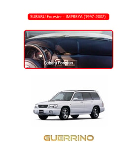 SUBARU Forester (1997-2002) IMPREZZATORPİDO KORUMA HALISI KIRMIZI KENAR
