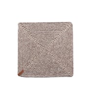 Koza Home Cesta El Yapımı Örgü Natural Kare Supla 32x32 4009