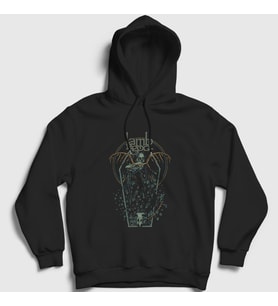 Presmono Unisex Siyah Coffin Lamb Of God Kapüşonlu Sweatshirt 93858tt