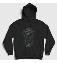 Presmono Unisex Siyah Coffin Lamb Of God Kapüşonlu Sweatshirt 93858tt
