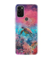 GM 21 Plus Kılıf HD Resim Baskılı Kaplumbağa StKd -065