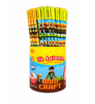 Mcraft Desenli Üçgen Fatih Kurşun Kalem 6 Adet