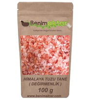 BenimAktar Gerçek Himalaya Tuzu Tane Değirmenlik 100 Gr