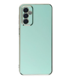 Mey İthalat® Samsung Galaxy M23 Kılıf Volet Silikon - Açık Yeşil