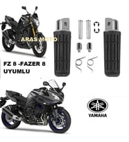 Yamaha Fazer 8 -Fz 8 Uyumlu Ön Basamak Seti A Kalite_Supermoto (Renksiz)