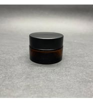20 cc Cam Amber Krem Kavanozu  - Kapak İçi Contalı- 20ml Kahverengi Krem Kavanozu  x 10 Adet