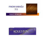 Single Tüp Boya Saç Boyası Fındık Kabuğu 7/3