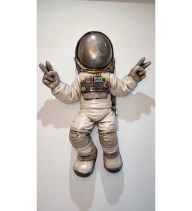 Astronot Polyester Dekoratif Duvar Dekoru