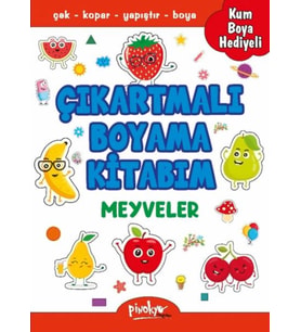 Çıkartmalı Boyama Meyveler