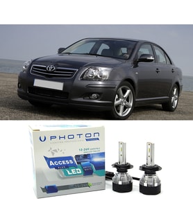 Toyota Avensis Uzun Far Ampulü HB4 Access Yeni Seri Beyaz 2001-2009