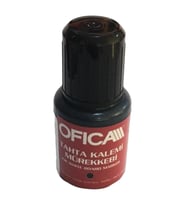 Ofica Tahta Kalem Mürekkebi 20 ML Kırmızı Beyaz Tahta Kalem Mürekkebi