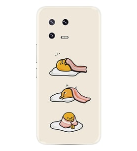 Xiaomi 13 Lite Kılıf Resimli Desenli Baskılı Silikon Sweety Egg 1322