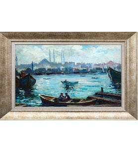 GÜMÜŞ ÇERÇEVELİ TABLO N929