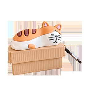 E2M AIRPODS 1-2 KILIF UYUYAN KEDi TURUNCU
