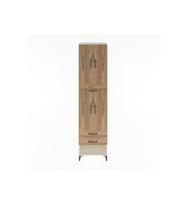 Hyperion Dolap 3 Raflı 3 Çekmeceli 4 Kapaklı 60x44x243 Aytaşı-Çam