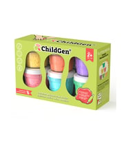 125 Gr 6'lı Pastel Oyun Hamuru Seti