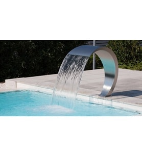 DEKOR HAVUZ 600x900 mm KOBRA TİPİ PASLANMAZ HAVUZ ŞELALE AISI 304 KALİTE