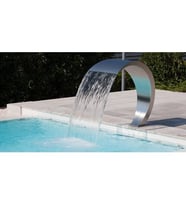 DEKOR HAVUZ 600x900 mm KOBRA TİPİ PASLANMAZ HAVUZ ŞELALE AISI 304 KALİTE