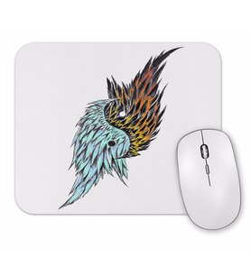 Ying Yang Mouse Pad