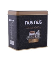 Nusnus Fındıklı Türk Kahvesi 250 Gr Metal Kutu