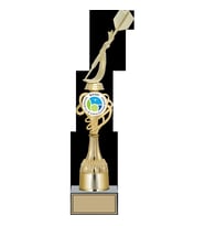 ODAK KUPA - Figürlü Kupalar - Dart Figürlü Kupalar FG-033 B - 43 cm