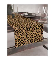 Leopar Desenli Runner 40x140