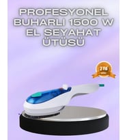 Portatif Buharlı Ütü Pratik Seyahat Tipi Kırışıklık Açıcı