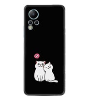 Infınix Note 12 Kılıf Silikon Desen Özel Seri Love Cats 1690