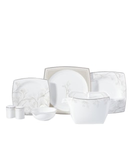 Korkmaz Bone Collection 60 Parça Kare Yemek Takımı A8461