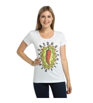 Bant Giyim - Red Hot Chili Peppers Beyaz Kadın T-shirt Tişört