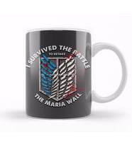 Attack On Titan Maria Wall Kupa Bardak Porselen
