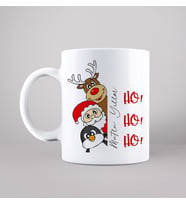 Mutlu Yıllar & Merry Christmas & Yılbaşı & Noel Baba Tasarımlı Kupa