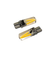 Space Uzun T10 Cob Led Canbus Silikon Ampul 12V Turuncu LAAM678