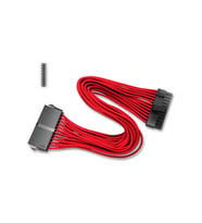 DEEPCOOL EC300-24P-RD 18AWG fiber 300mm Standart ATX PS2 güç kaynağı uzatma kablosu yüksek kaliteli