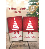 Yılbaşı Tebrik Kartı, Yeni Yıl Tebrik Kartı, Noel Kartı, Mutlu Yıllar Kartı