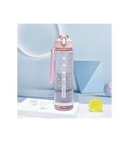900 Ml Purple Motivasyon Matarası Çocuk Sevimli Matara Bpa Içermez Suluk