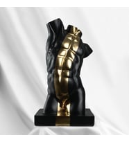 Torso 'Gold Line' Dekoratif Heykel, Pop Art Roma Yunan Heykelleri