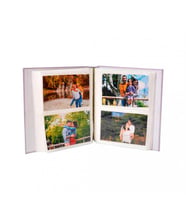 10x15 Lila Fotoğraf Albümü 120 Fotolu Özel Kutulu (4 ADET FOTO BASKILI)