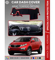 KİA SPORTAGE (2010-2016) Torpido Örtüsü Ön Panel Halı Torpido Koruma Tam Uyum Araca Özel Kaymaz