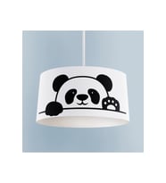 MEKTA HOME BEBEK VE ÇOCUK ODASI El Sallayan Sevimli Panda Desenli Avize